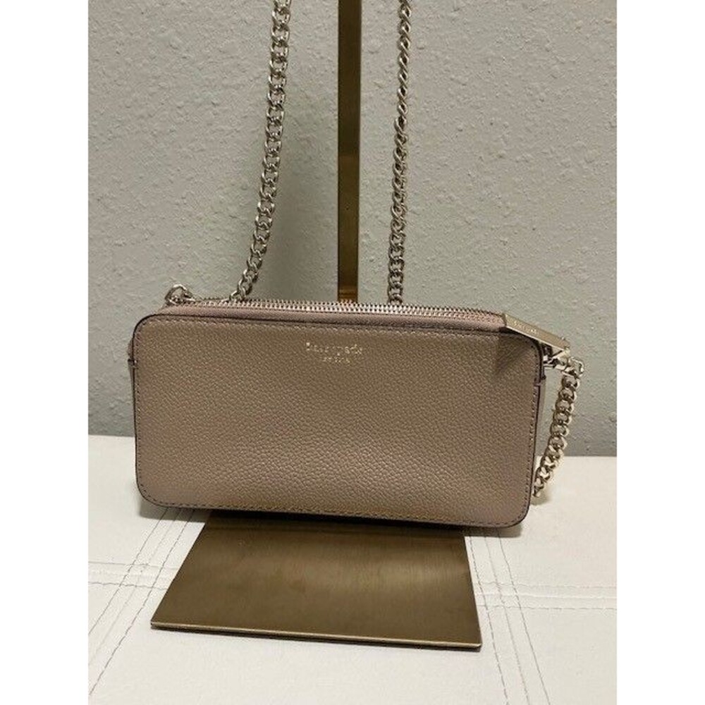 kate spade new york margaux double-zip mini bag with gold hardware NWT